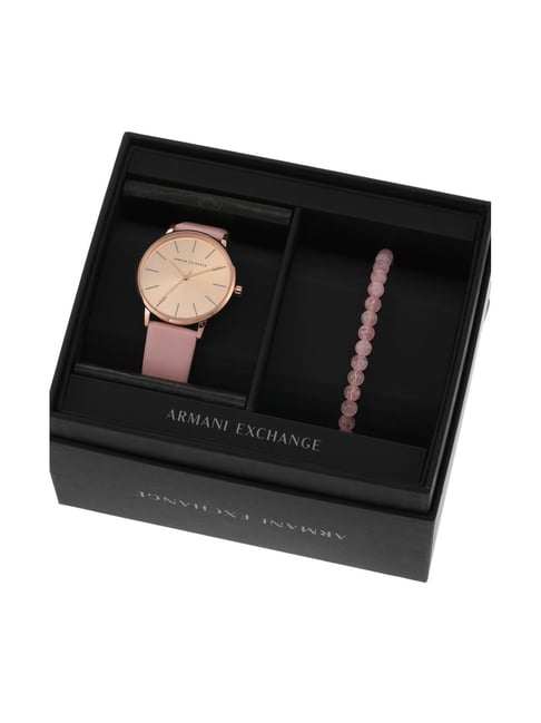 Buy Armani Exchange AX7150SET Lola Analog Watch with Bracelet for
