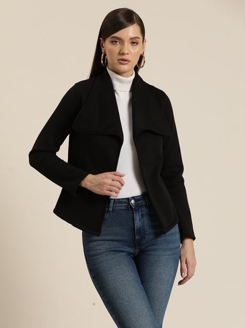 Qurvii Black Fleece Jacket-picture-45