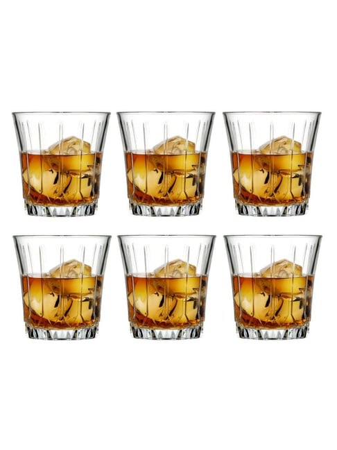 Pasabahce Transparent Nessie Whisky Glasses (0.295 L) - Set of 6