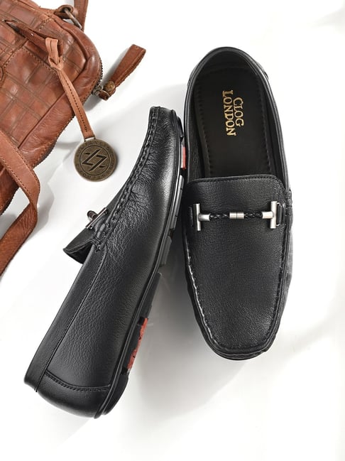 Clog London Men's Black Casual Loafers-picture-27