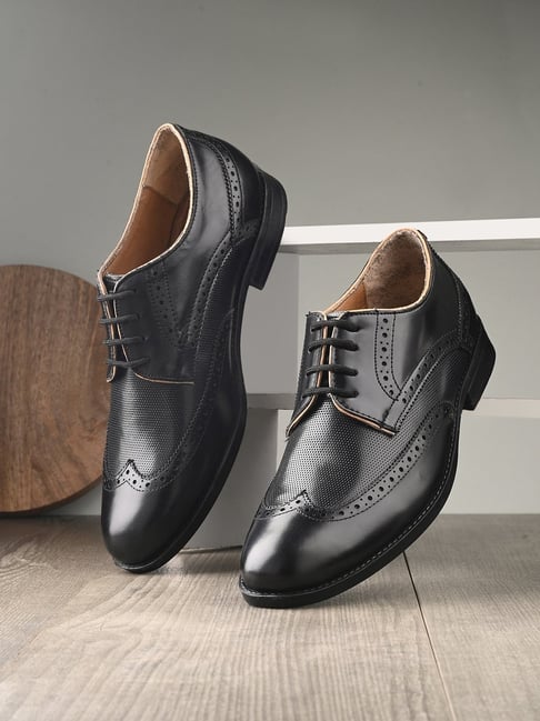 Buy Louis Philippe Men's Black Derby Shoes for Men at Best Price @ Tata CLiQ