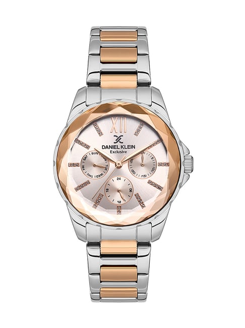 daniel klein dk.1.13505-5 exclusive multifunction watch for women
