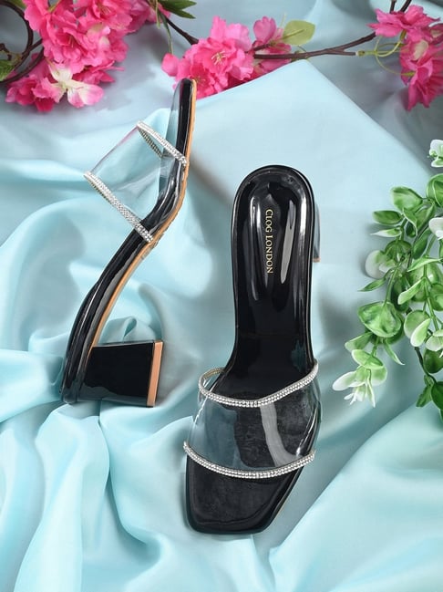 Clog London Women's Black Casual Sandals-picture-32