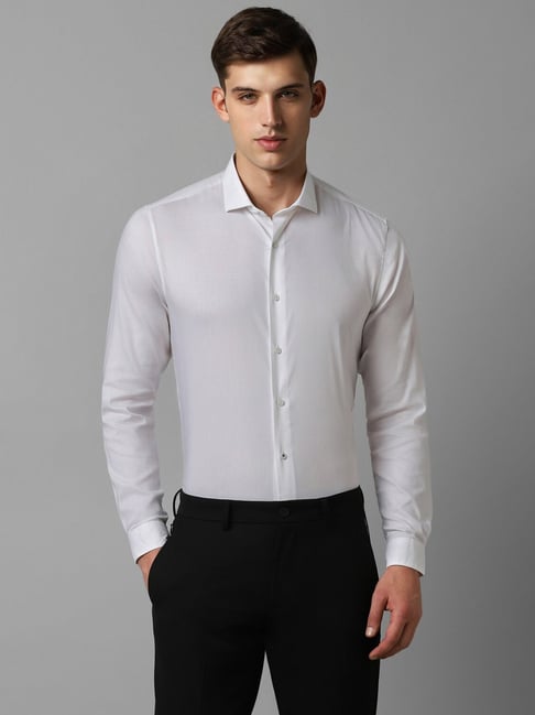 Louis philippe super on sale slim fit shirts