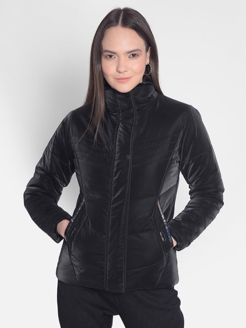 Crimsoune Club Black Regular Fit Puffer Jacket-picture-34