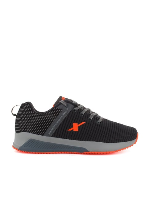 Sparx Men s Black Running Shoes