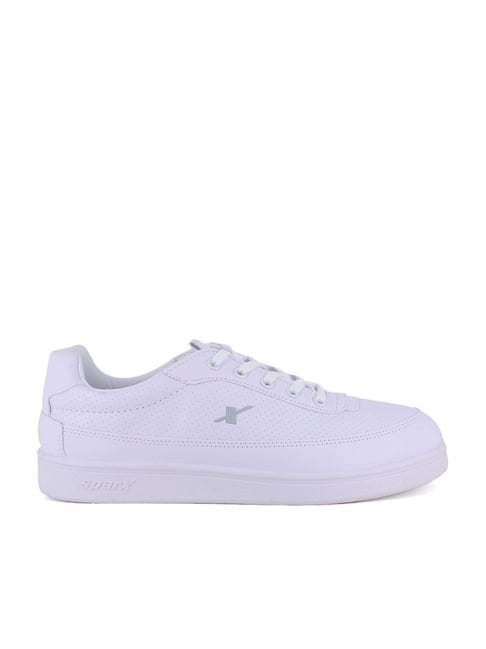 Sparx Men's White Casual Sneakers