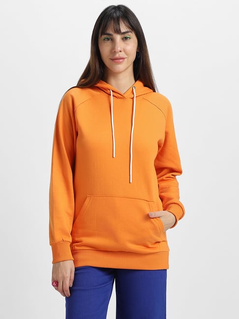 Orange cheap hoodie jacket