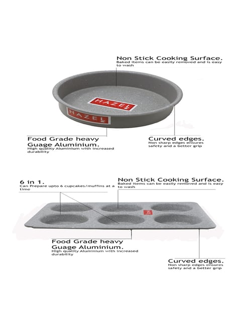 Buy Shopfleet-(Pack Of 3 Round Mould) Aluminium Cake Pans Online at Best  Prices in India - JioMart.