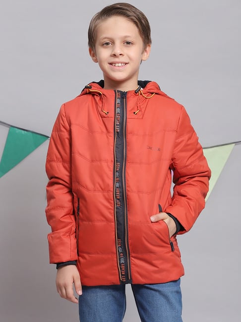 Monte Carlo Kids Rust Solid Full Sleeves Jacket-picture-29