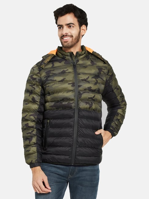 Camo quilted jacket best sale