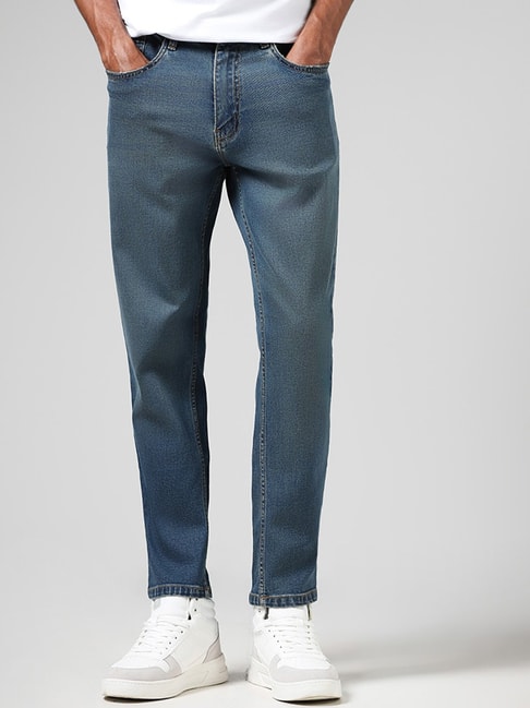 Slim Fit Casual Wear Mens Faded Denim Jeans, Waist Size: 30 32 34 36 38 at  Rs 510/piece in Bengaluru