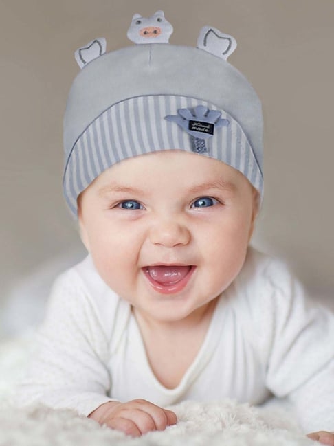 Baby boy grey hat online