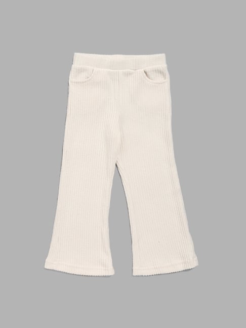 Buy Wardrobe Beige Tapered Trousers from Westside