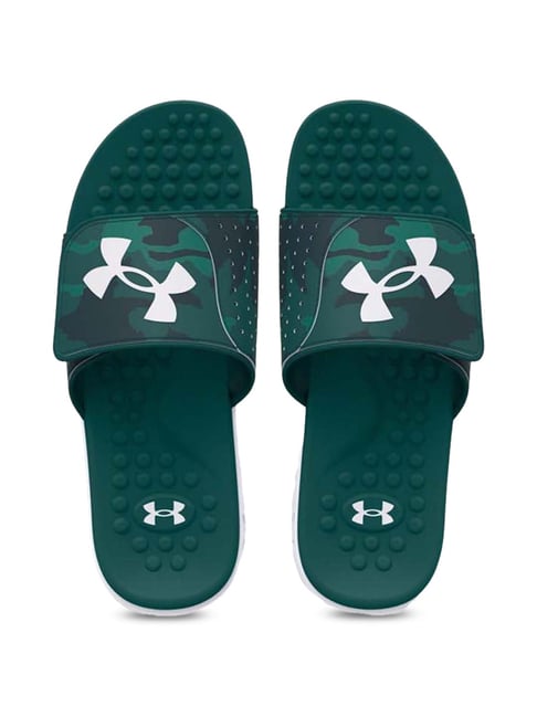 Under Armour Men s Ignite Pro Green Slides