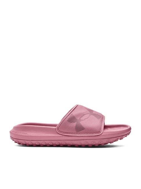 Under Armour Men s Summit Fat Tire Pink Slides