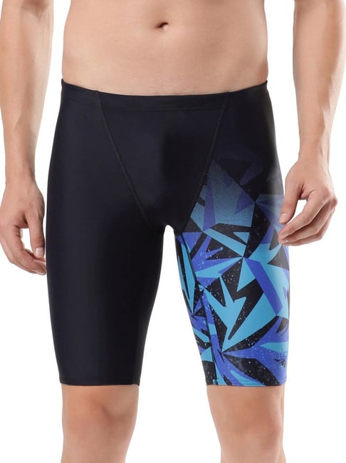 Buy Speedo Ink Blue Regular Fit Printed Swim Shorts for Mens