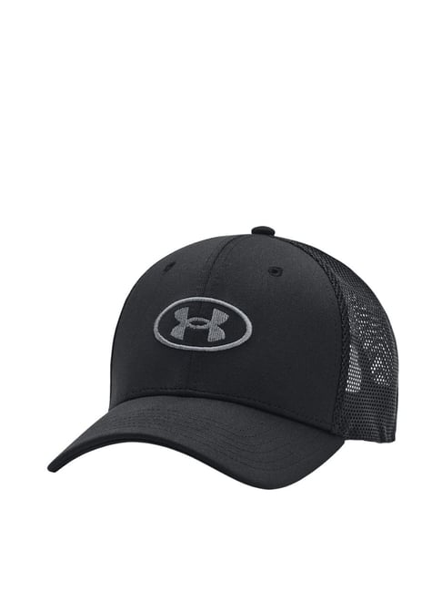 Under Armour Blitzing Black Polyester Trucker Cap