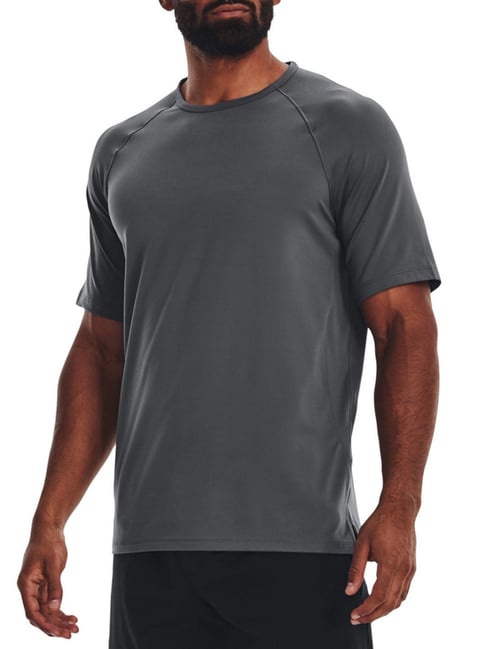 Under Armour Grey Regular Fit Sports T-Shirt