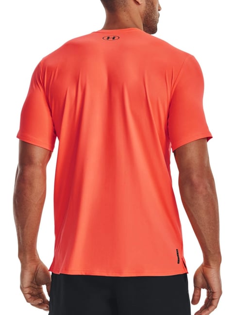 Orange under cheap armour shirt