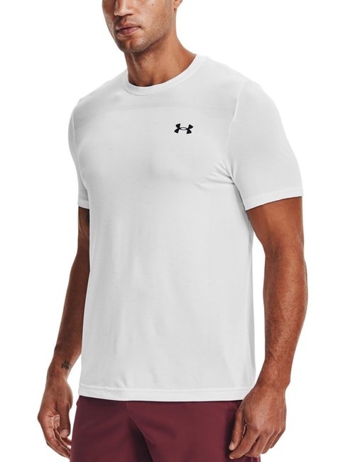 Buy Under Armour White Regular Fit Sports T-Shirt for Mens Online @ Tata  CLiQ