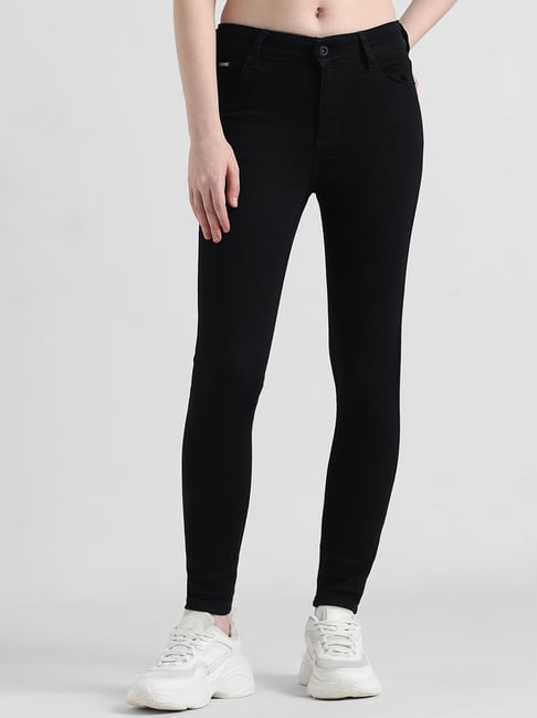 Only Black Skinny Fit Mid Rise Jeans-picture-26