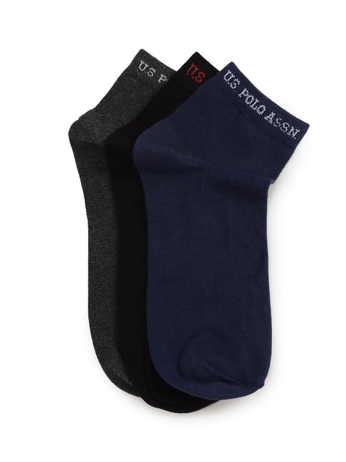 U.S. Polo Assn. Assorted Socks - Pack of 3