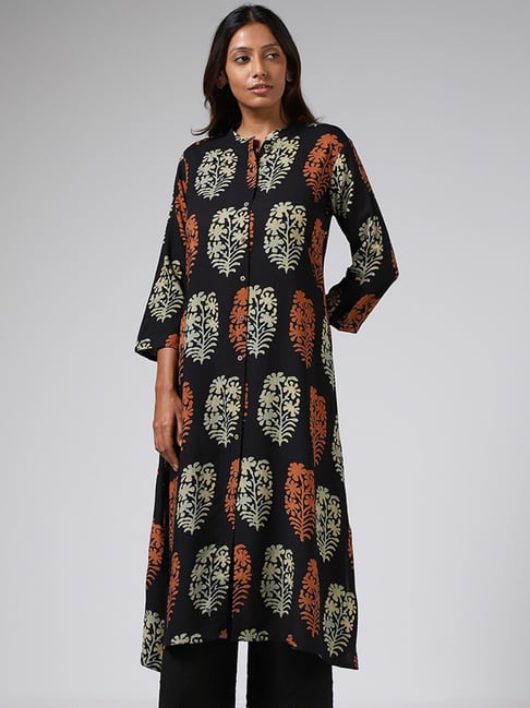 Feminista Westside Linen Satin Kurtis With Pant Combo Set Wholesale Rate In  Surat Market