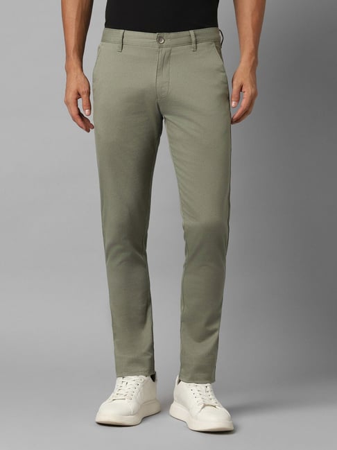 Louis Philippe Ath.Work Men Mid-Rise Comfy Tapered Fit Smart Casual Trousers  - Price History