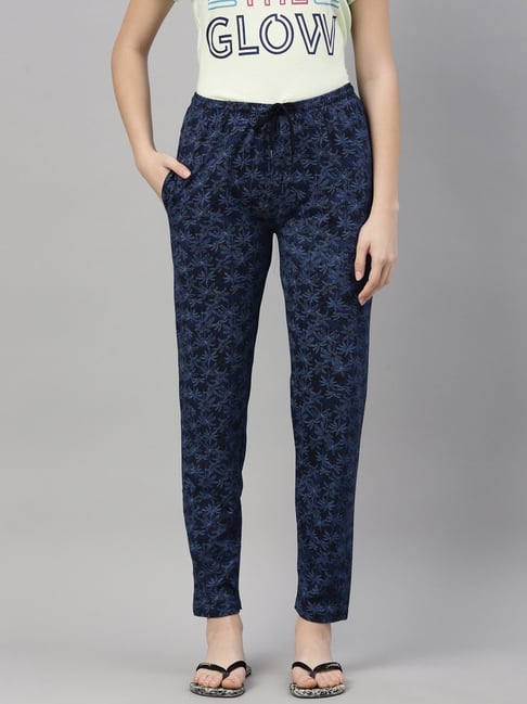 Kryptic Blue Printed Pyjamas