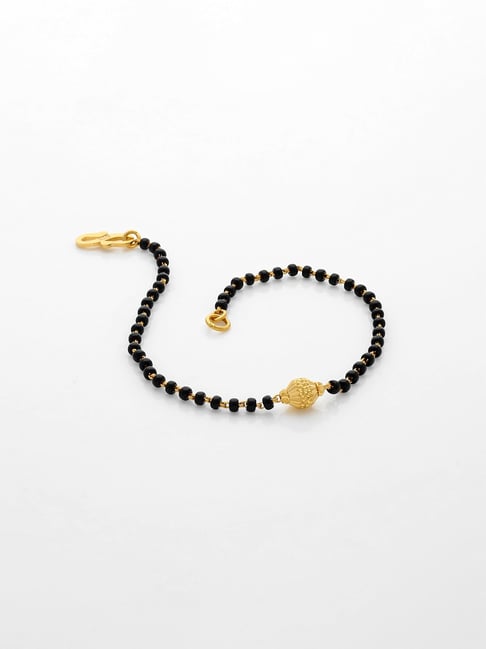 Malabar Gold Diamonds 22k Yellow Gold Mangalsutra Bracelet For Women