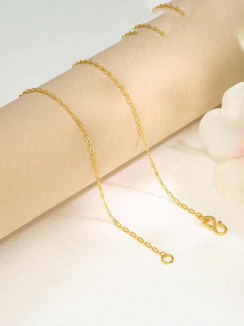Minimalist Classic Golden Figaro Chain Bracelets For Women Men Gold Plated  Stainless Steel Stackable Chain Bracelet Party Gift - Bracelets - AliExpress