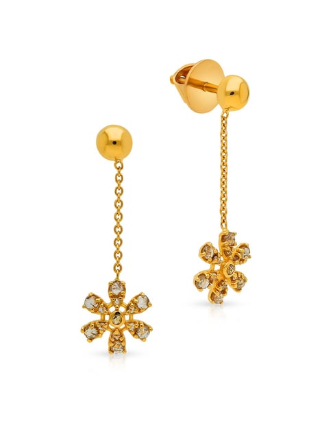 New gold earrings design store 2019 with price