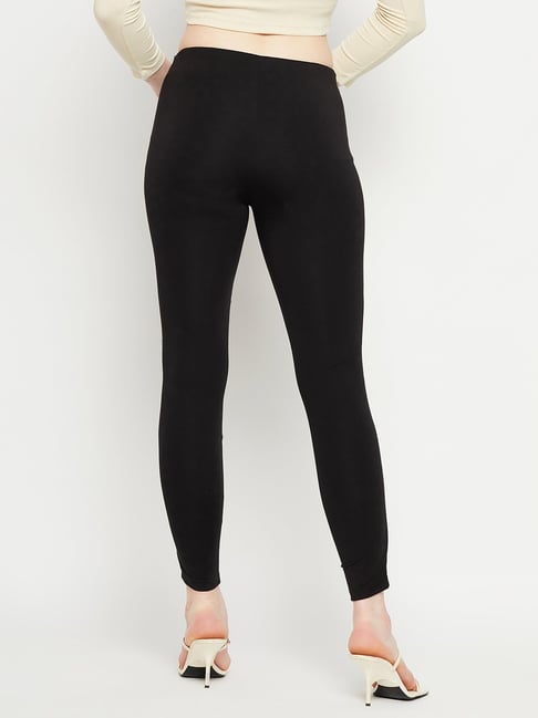 Buy MADAME Womens Solid Jeggings