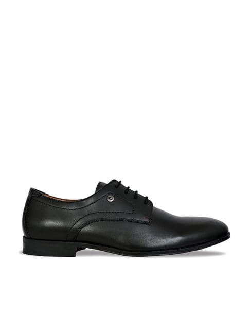 Allen cooper Men's Black Derby Shoes-picture-41