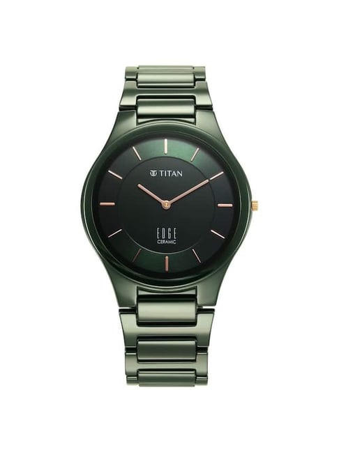 TITAN 1696QC02 Slimmest Ceramic Watch by Edge Watch - For Men in Nandyal at  best price by Ajay Watch Company NANDYAL - Justdial