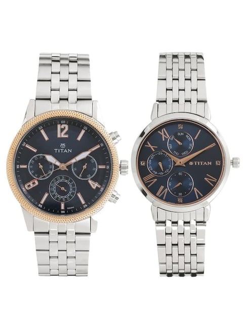 Titan watch hot sale combo price