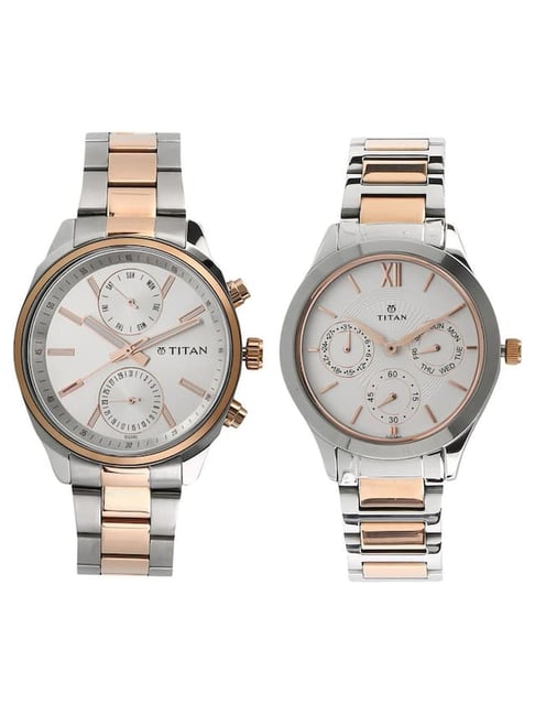 Online couple deals watches titan