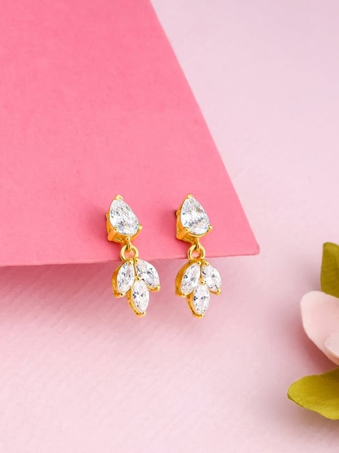 Diamond Baguette Bar Stud Earrings – Andrea Montgomery Designs