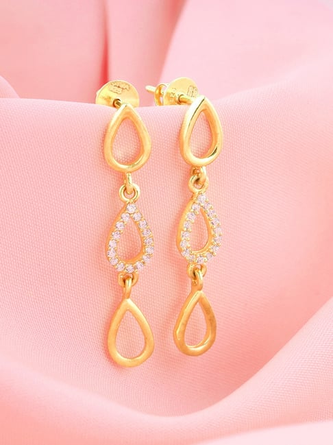 Voylla Bagh E Fiza Spring Layered Jhumka Earrings : Amazon.in: Jewellery