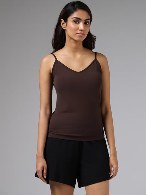 Dark on sale brown camisole