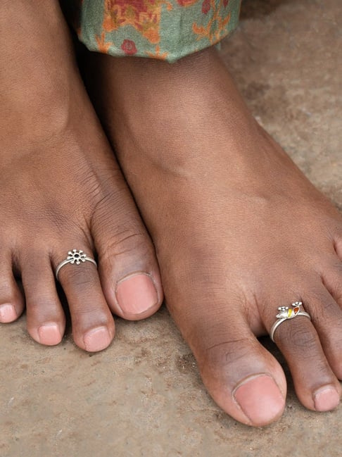 Silver Toe Rings Online | Women Toe Rings | 925 Silver Toe Rings