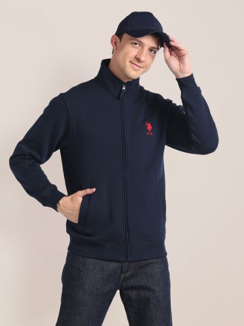 U.S. Polo Assn. Navy Cotton Regular Fit Sweatshirt-picture-26