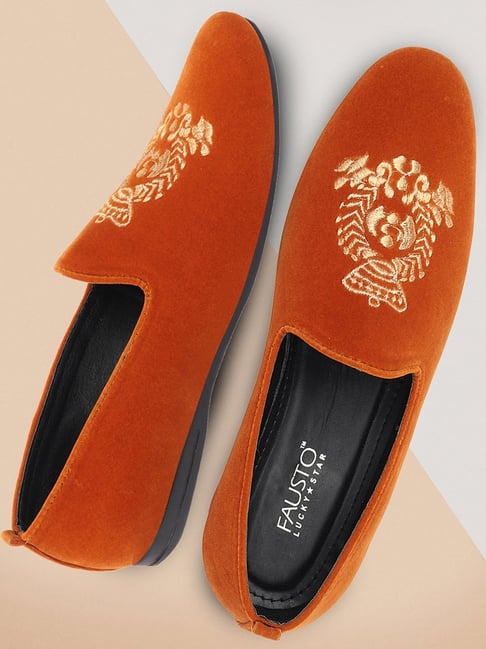 Fausto Men's Tan Casual Loafers-picture-32