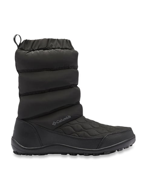 Columbia Women Black Omni-Tech Minx Slip IV Waterproof Boot