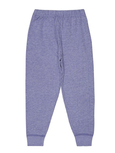 Bodycare Kids Blue Cotton Regular Fit Thermal Pants