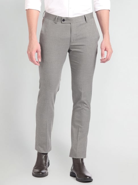 Arrow Men's Regular Pants (ARADOTR2523_Medium Grey_30) : Amazon.in: Fashion