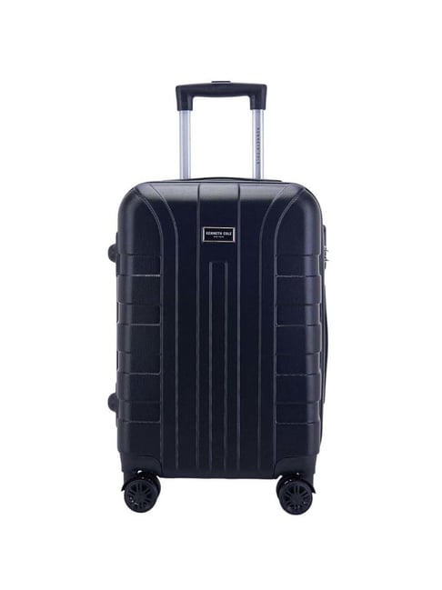 Buy Kenneth Cole Black Textured Hard Cabin Trolley Bag 20 Cms Online At Best Price Tata CLiQ