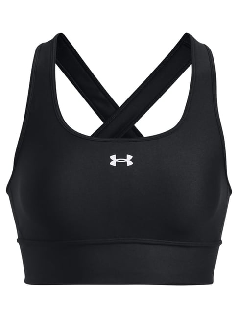 Buy Under Armour Black Crossback Longline Sports Bra for Women