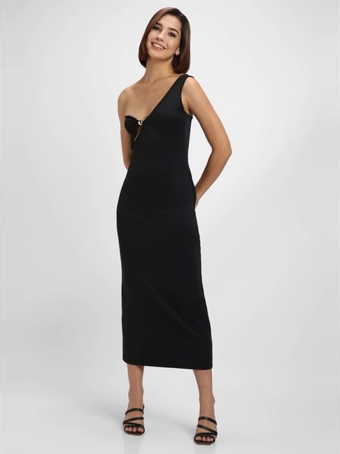 Buy Forever 21 Black Bodycon Dress for Women Online @ Tata CLiQ